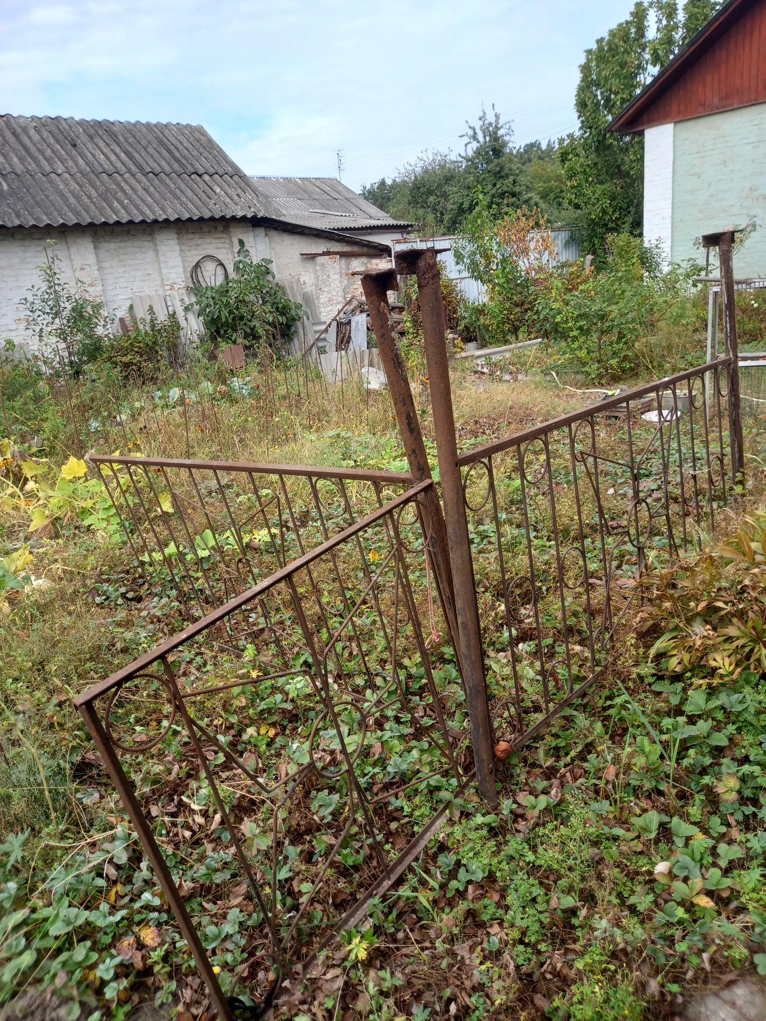 Забор 3 х 4 м, оградка с калиткой новая, заборчик в палисадник