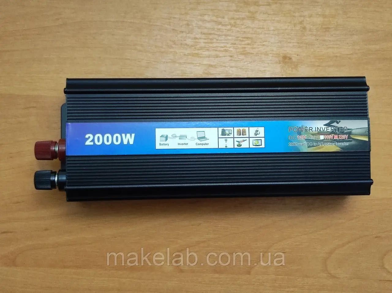 Инвертор Преобразователь напряжения 12 220 2000Вт 12V 2000W