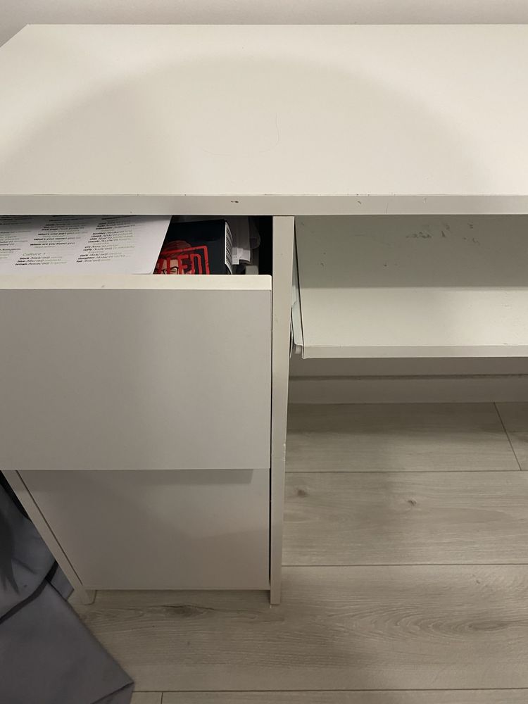 Biurko Białe Ikea