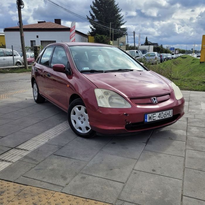 Na sprzedaż Honda Civic 1.4 LPG/oszczęny/nowe tarcze klocki/gwarancja