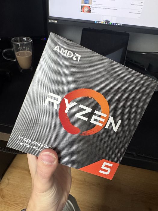 Procesor AMD Ryzen 5 3600XT BOX + Nowe chłodzenie