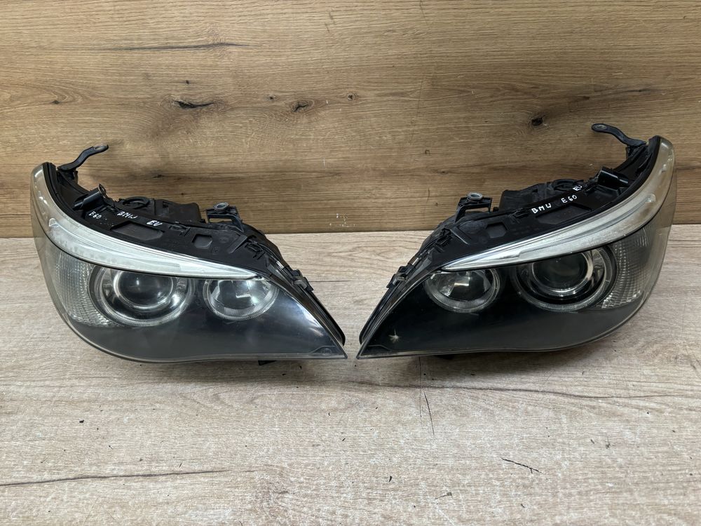 Lampa przednia lewa prawa Bmw E60 Xenon