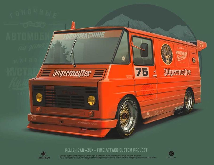 Żuk Nysa Tarpan diesel 7 osób