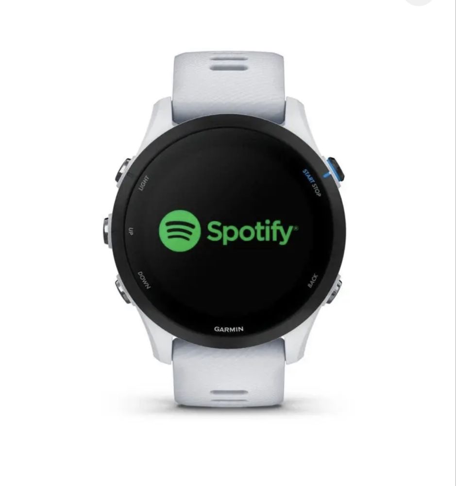 Garmin Forerunner 255 Music Mleczny kwarc