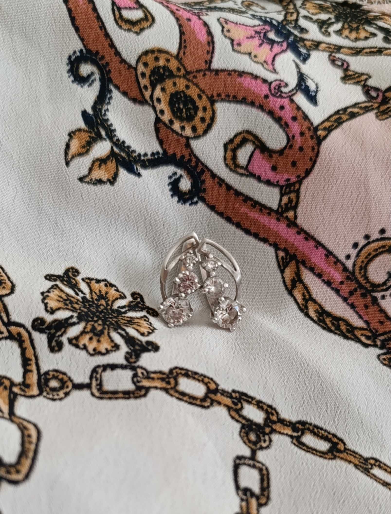 Серьги серебро 925