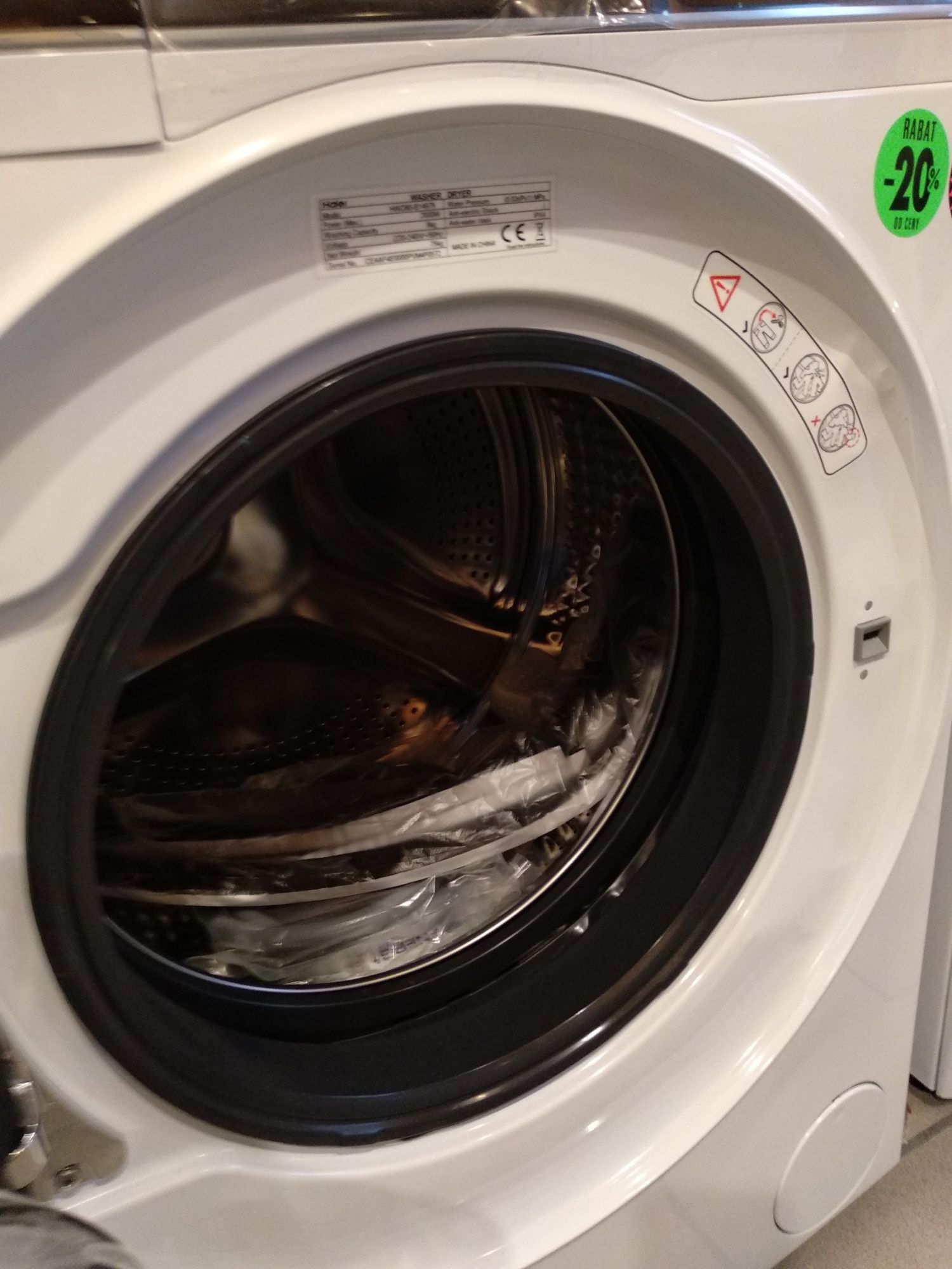 OUTLET Janki ul Wspólna 6 Pralko-suszarka HAIER I-Pro 7 HWD80-B14979-S