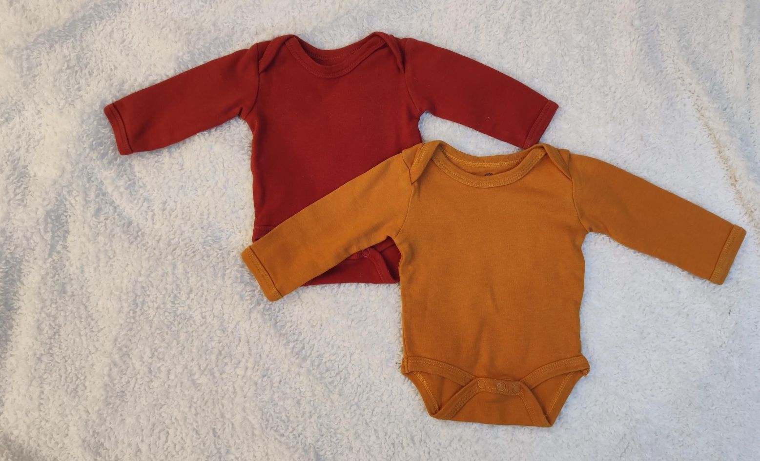 Zestaw 14szt body dziecięce długi rękaw 56cm