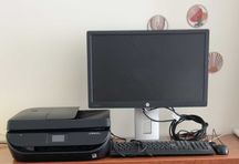 Informáticos Impressora Hp Office jet,  Monitor HP,  Teclado e Rato