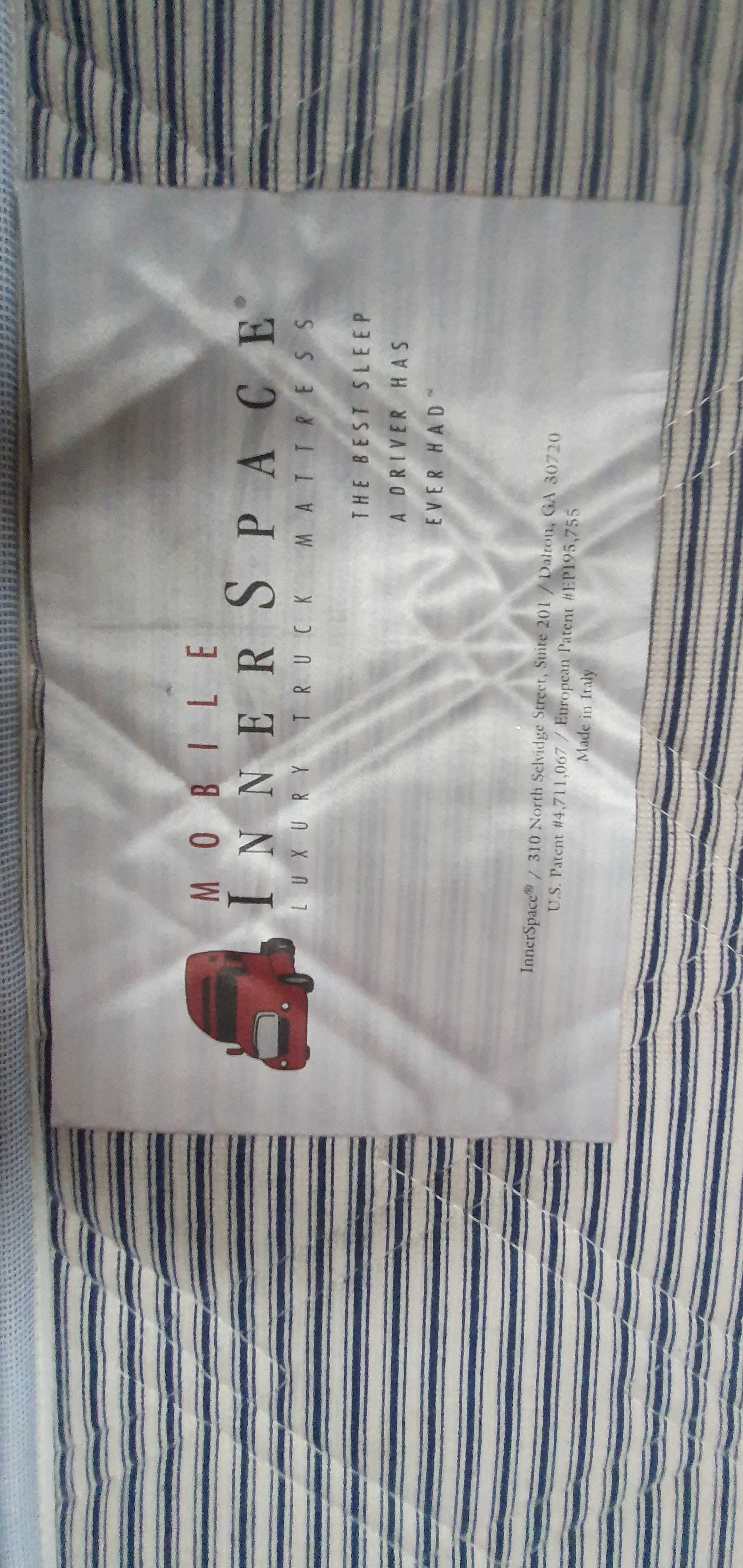 Materac, łożko , kamper, TIR, USA, nowy