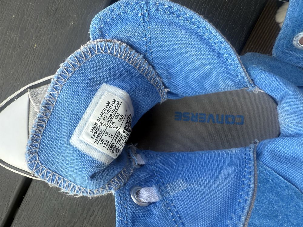 Trampki converse rozmiar 30