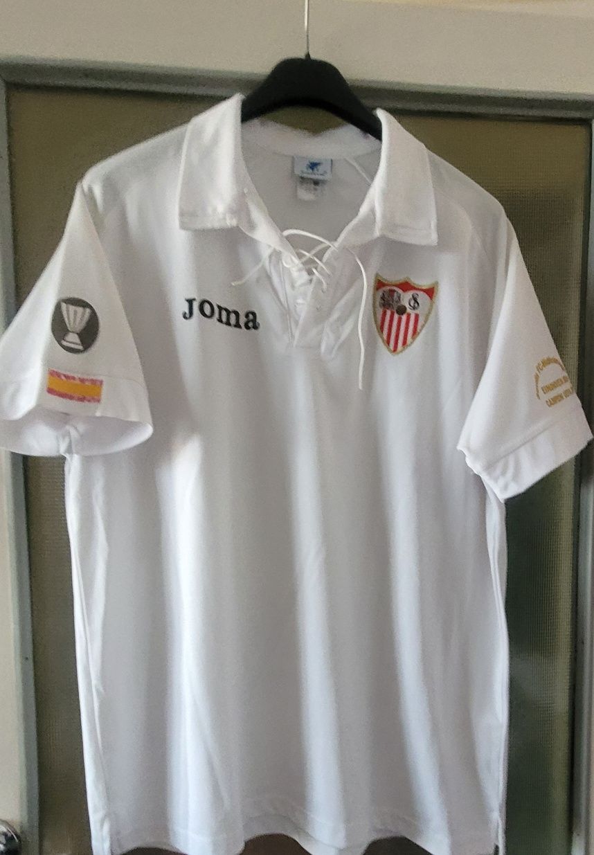 T-shirt sportowy piłkarski Sewilla FC