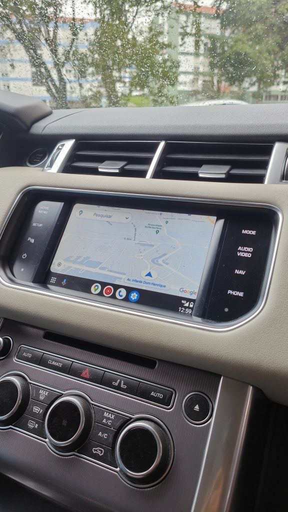 LAND ROVER/RANGE ROVER Android Auto Apple Carplay Módulo