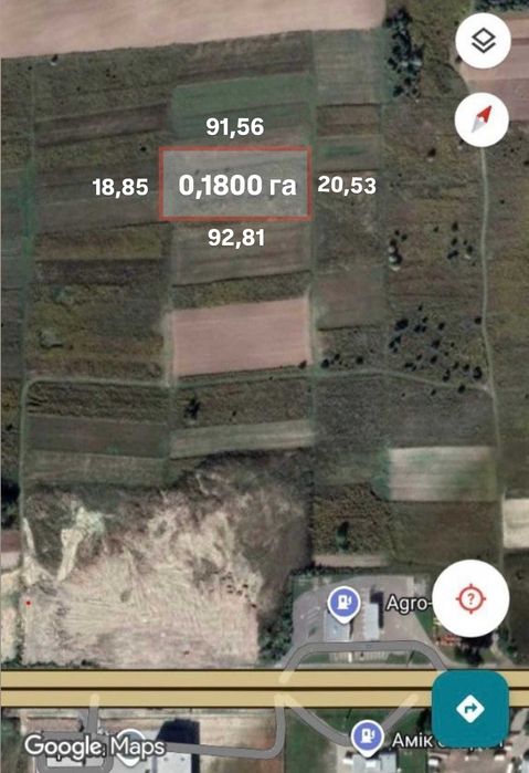 Земельна ділянка в с. Гаразджа загального користування