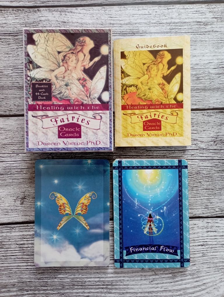 Nowe oryginalne karty Doreen Virtue Unikat! Tarot Oracle Runy