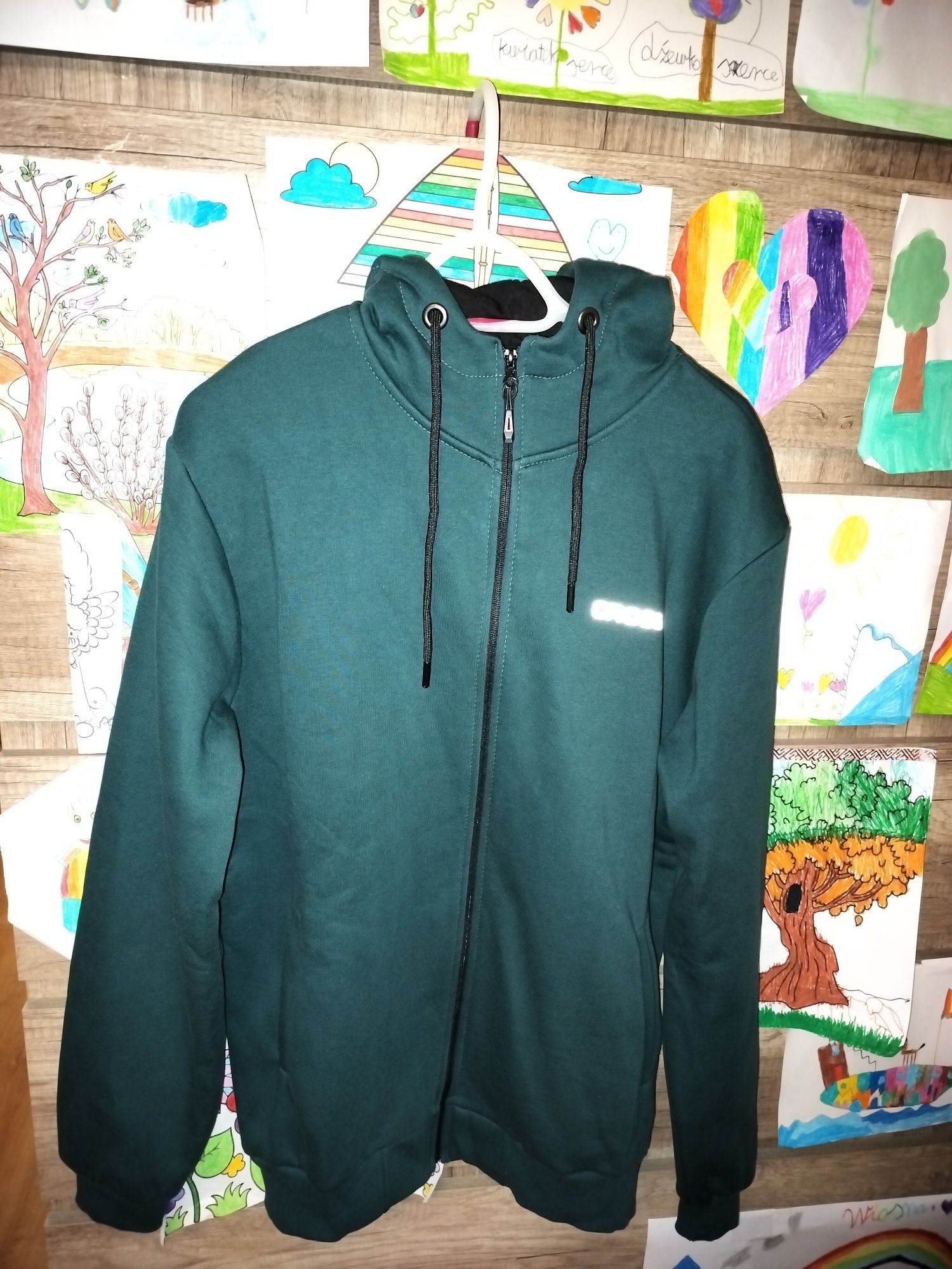 Bluza męska L XL Khaki Nowa