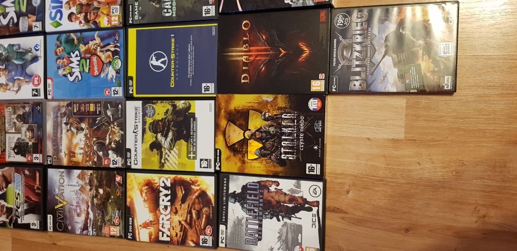 Gry na PC sprzedam