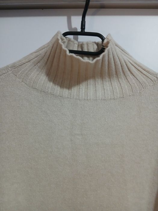 Świetna długa sweterkowa sukienka. NOWA Bez metki