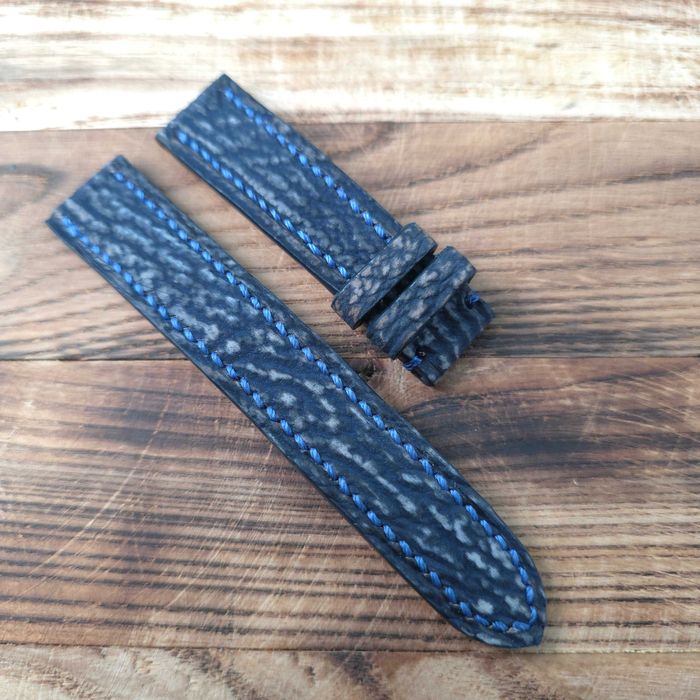 Ремешок для часов из кожи акулы, omega,breitling, Tissot, Longines