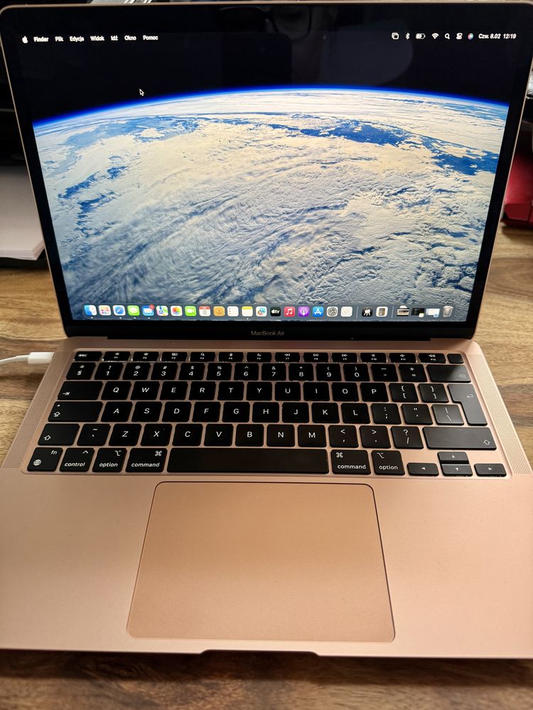 Mac Book Air ROSE M1 256GB jak nowy bateria 98%