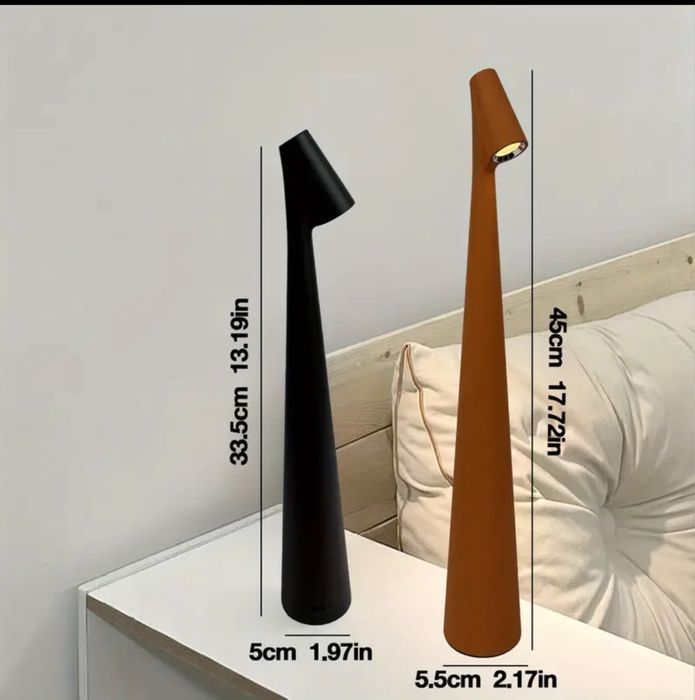 Лампа настільна, сенсорна, 3 кольори, регулювання потужності.