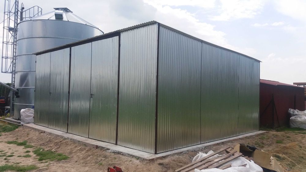 Garaż blaszak 6x8 Garaż blaszany Magazyn Wiata 6x5 5x7 6x6 7x7 6x9 7x9