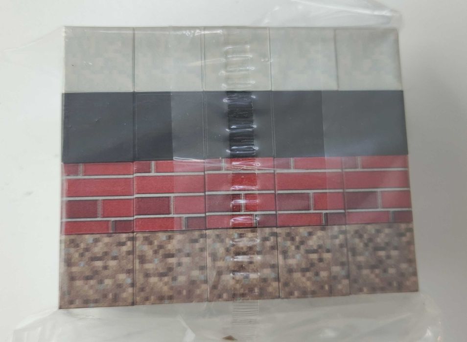 Klocki Magnetyczne Typu Minecraft Pojedyncze DIY Stem Montessori