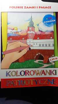 Kolorowanki patriotyczne Nowe Polskie zamki i pałace
