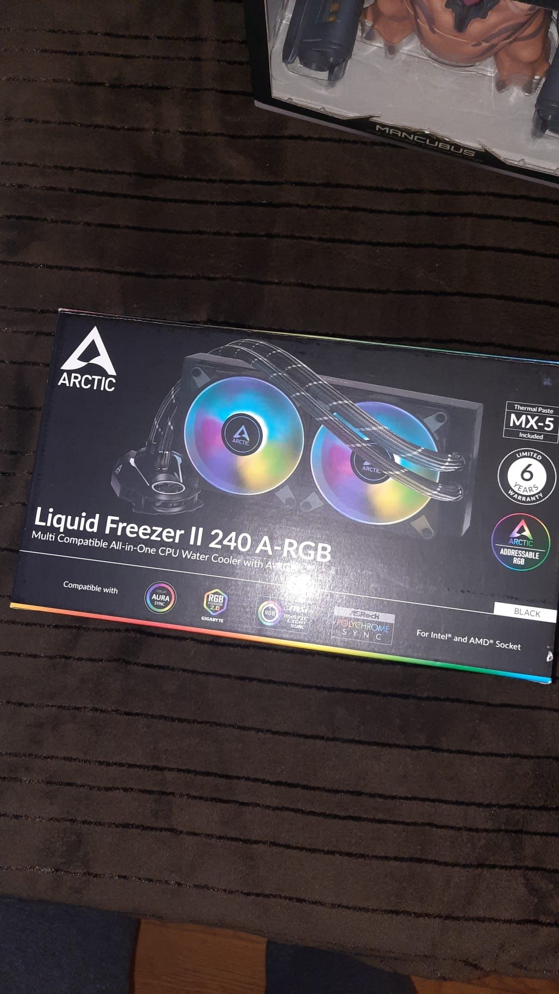 Aio cpu water cooler ARCTIC Liquid Freezer II 240 A-RGB