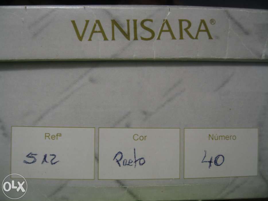 Botas de pele marca Vanisara (não usadas) nº 40