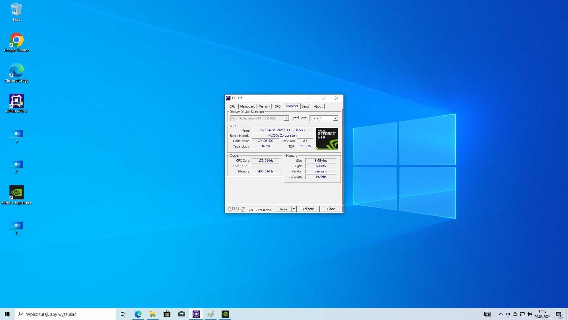 Komputer stacjonarny Amd Ryzen 5 1600 GTX 1060