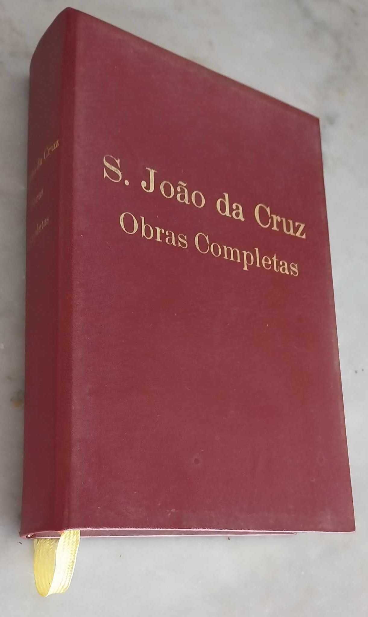 Raro Livro Antigo - Obras Completas DR Místico São João Da Cruz [1977]