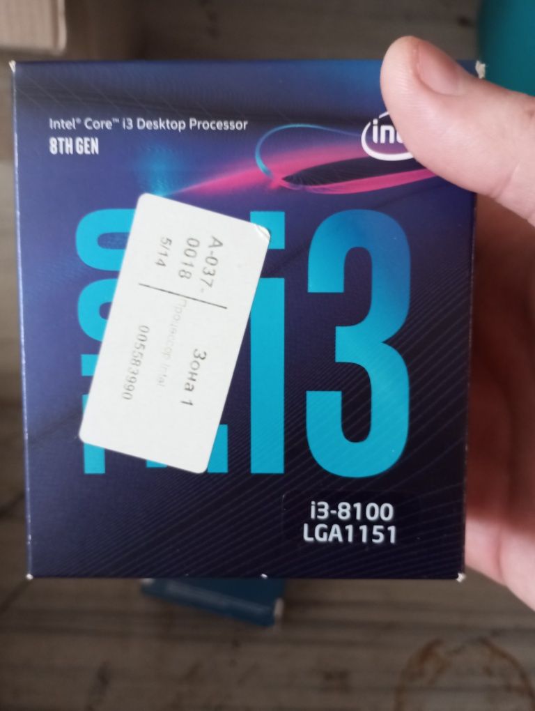 Процессор intel core i3 8th gen