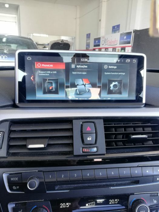 Rádios Novos Android BMW Série 3 F30 Bluetooth navegação gps Wifi