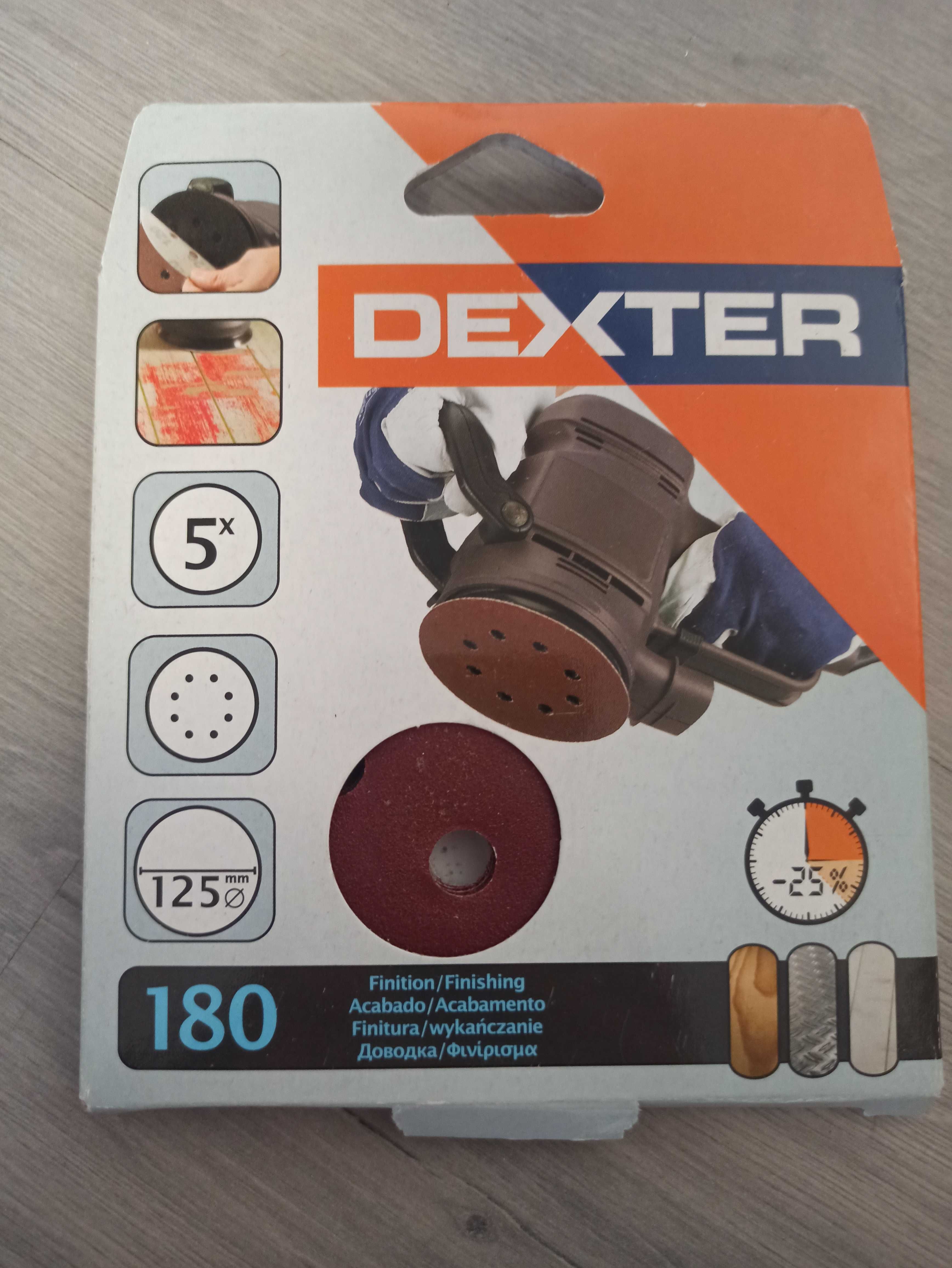 Szlifierka oscylacyjna DEXTER IC230RS + papier ścierny