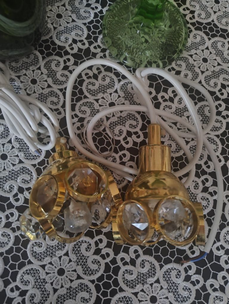Lampa kryształowa raf vintage