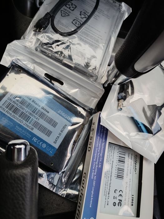 SSD/nvme диски 128/256Gb/USB3-typeC-sata кабель/Кишеня USB3.0 (карман)