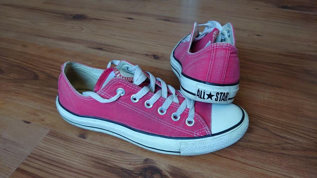 Converse All Star unisex Trampki czerwone