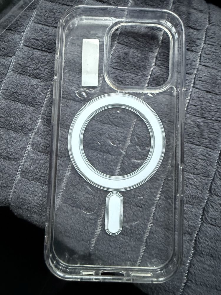 Etui 2x zielone i przezroczyste Magsafe Iphone 16 pro