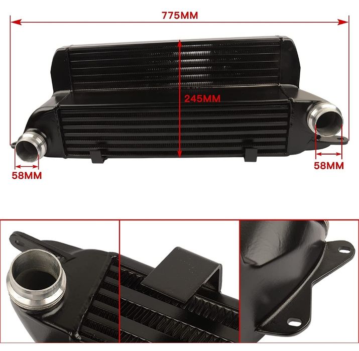 Intercooler bmw 535d 635d 530d 525d