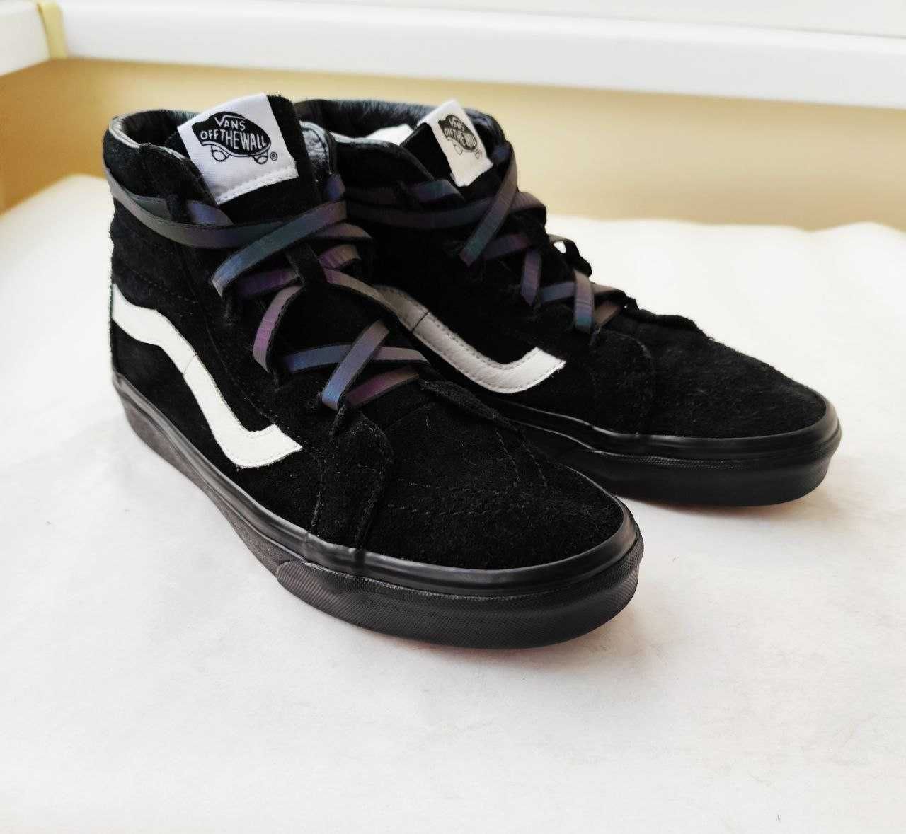 Кеды кроссовки Vans Off The Wall Sk8-Hi замшевая кожа р.39 оригинал