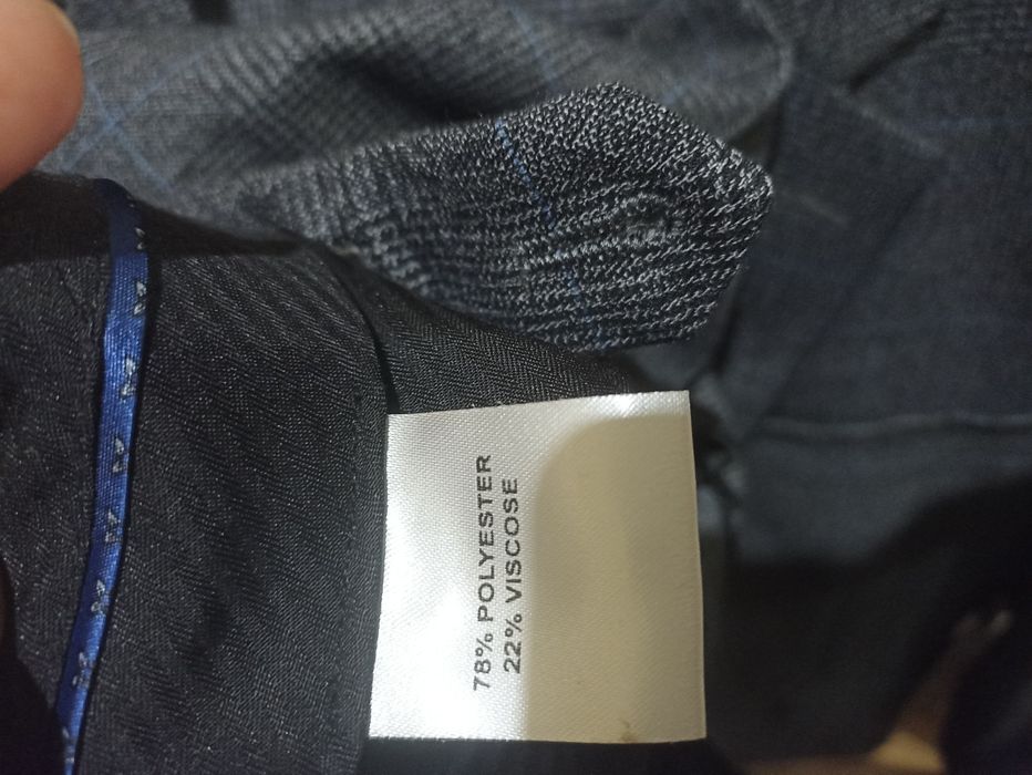 Підлітковий класичний костюм трійка slimfit в клітинку в школу стан но