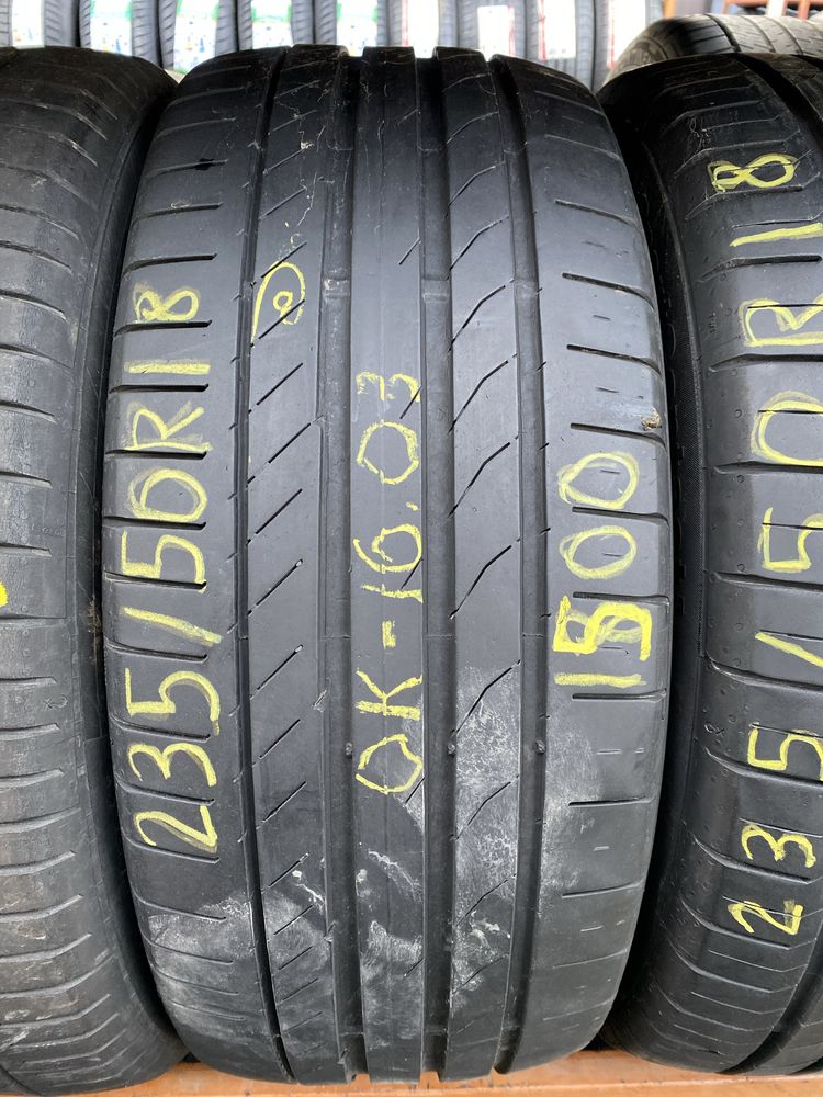 Літні вживані шини 235/50R18	Continental ContiSportContact 5