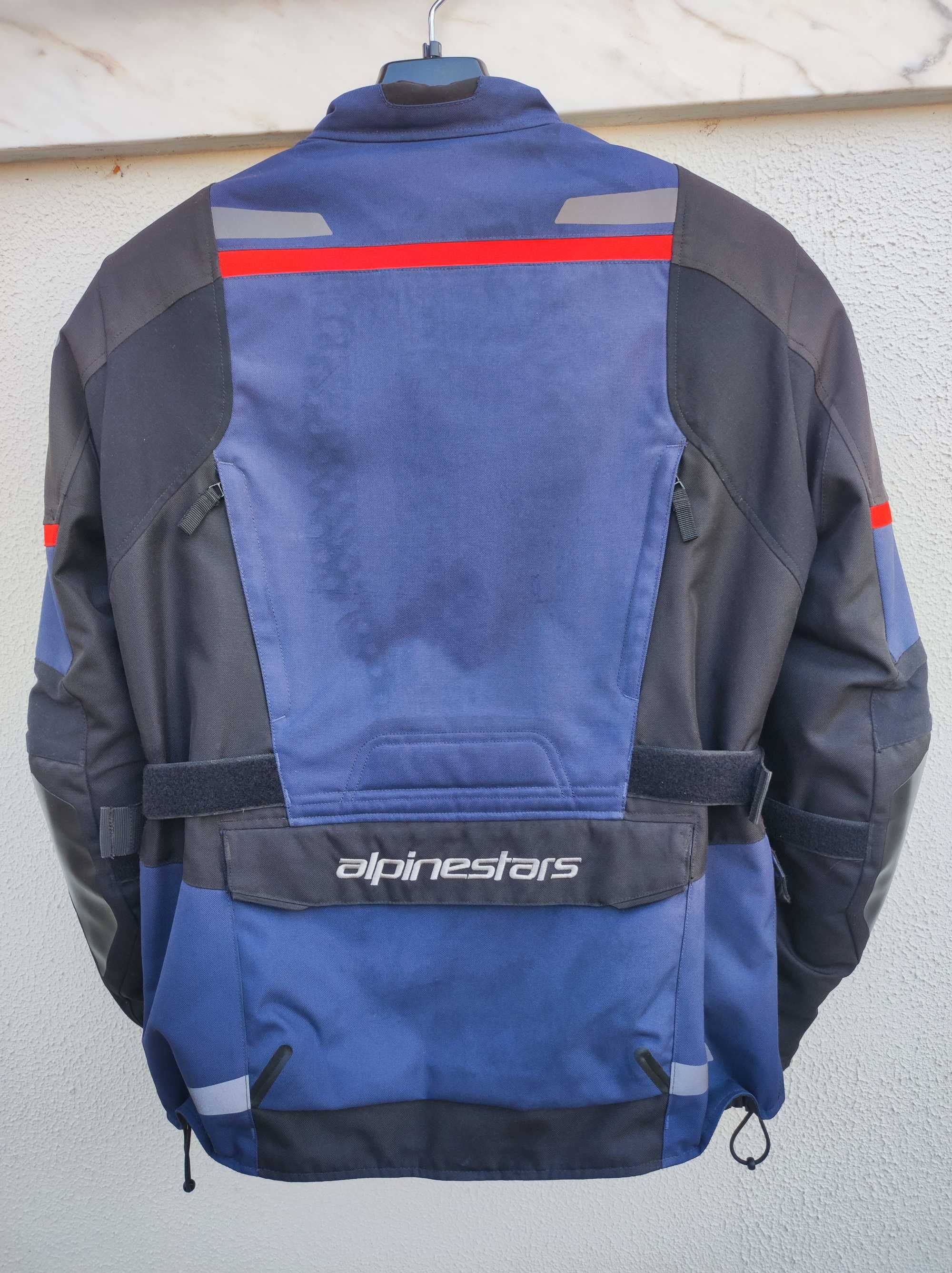 Blusão de mota - ALPINESTARS - M c/ forro de aquecimento e proteções