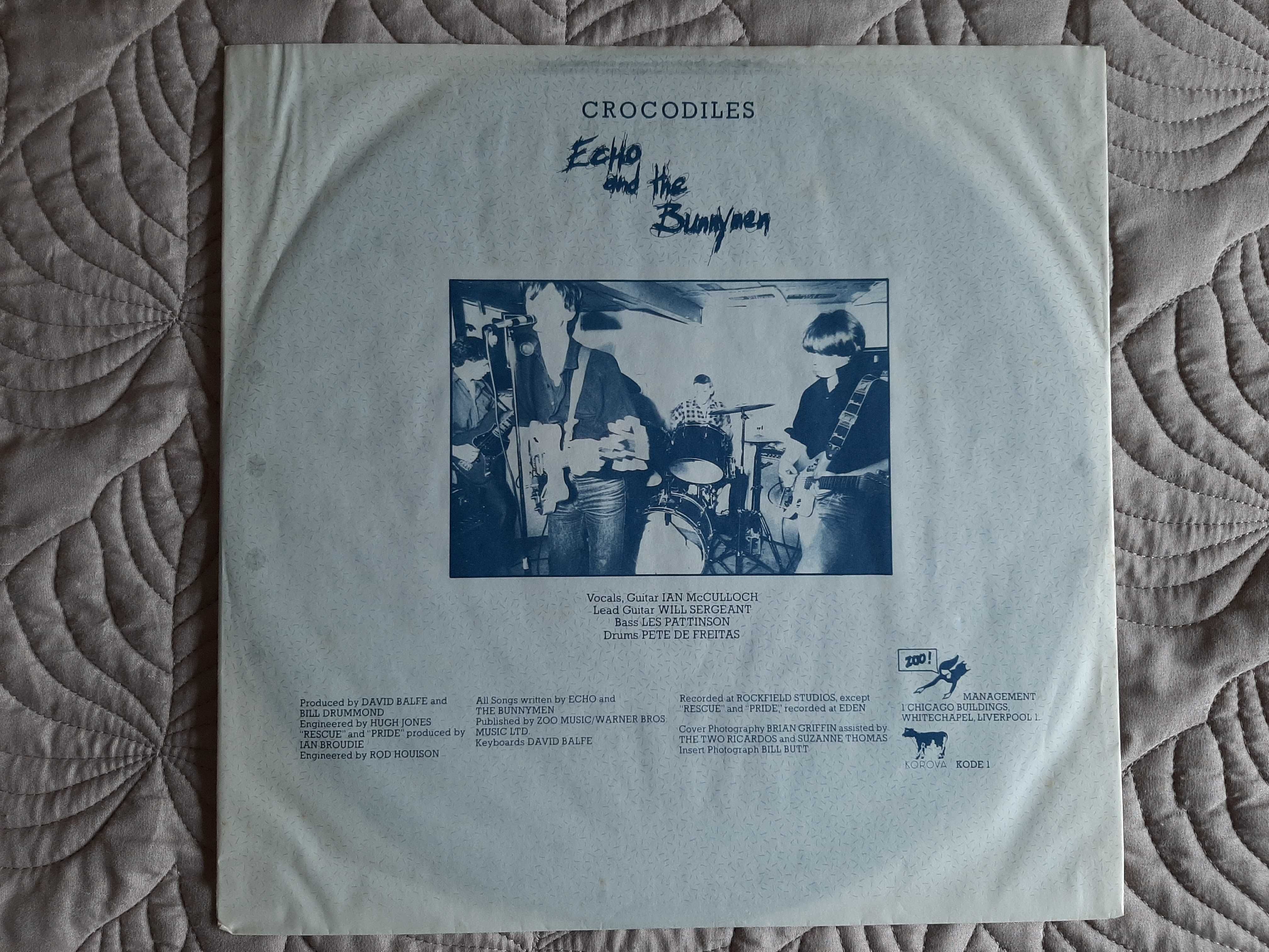 Echo And The Bunnymen - Crocodiles - Europa - Vinil LP