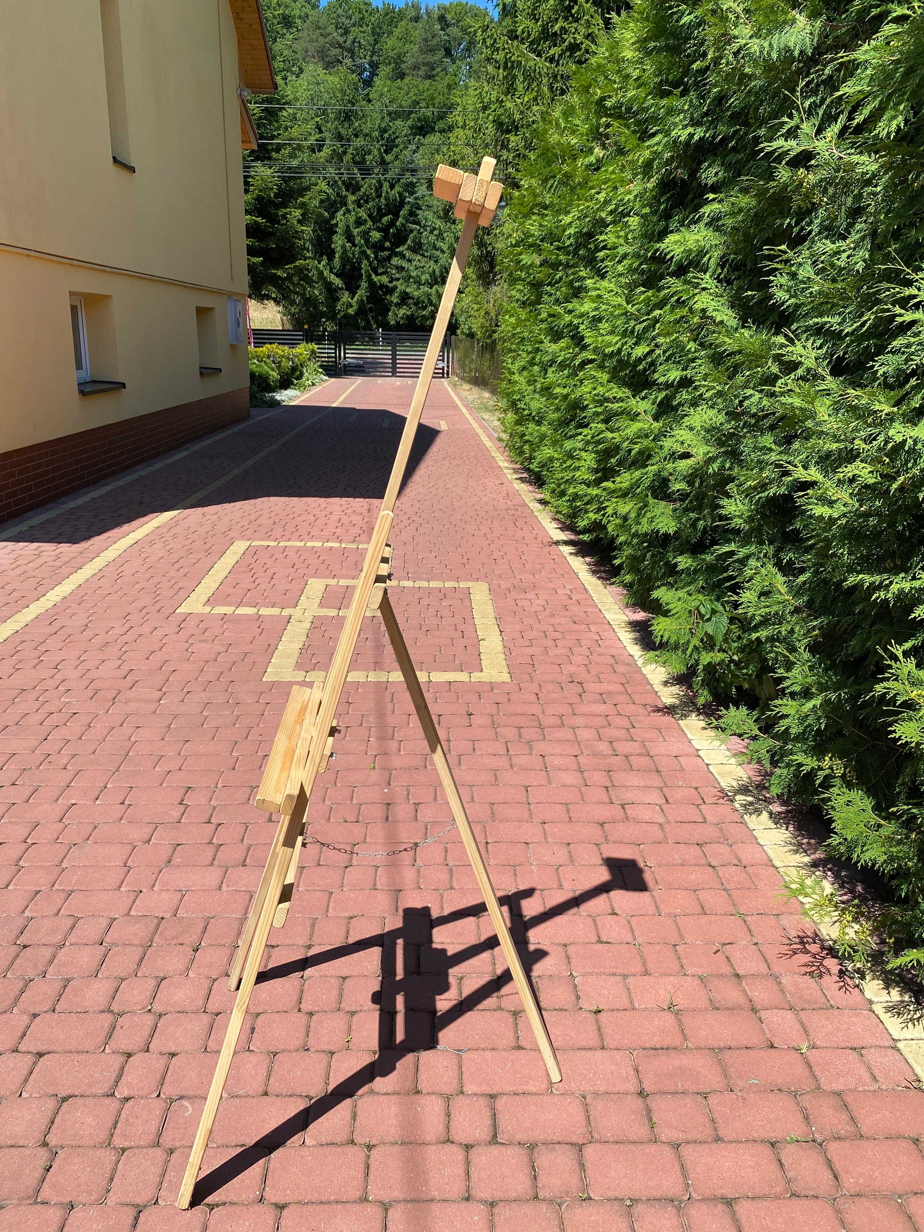 sztaluga malarska z 2 płótnami