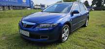 Mazda 6 2.0 benzyna 2006r Jeden właściciel w PL Bogate wyposażenie