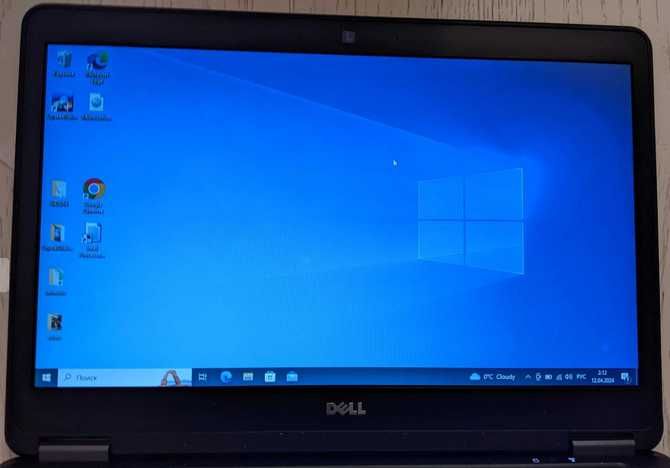 Dell E7450 верхняя крышка с экранов в сборе