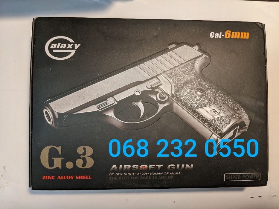 Металевий пістолет на пульках іграшкова зброя