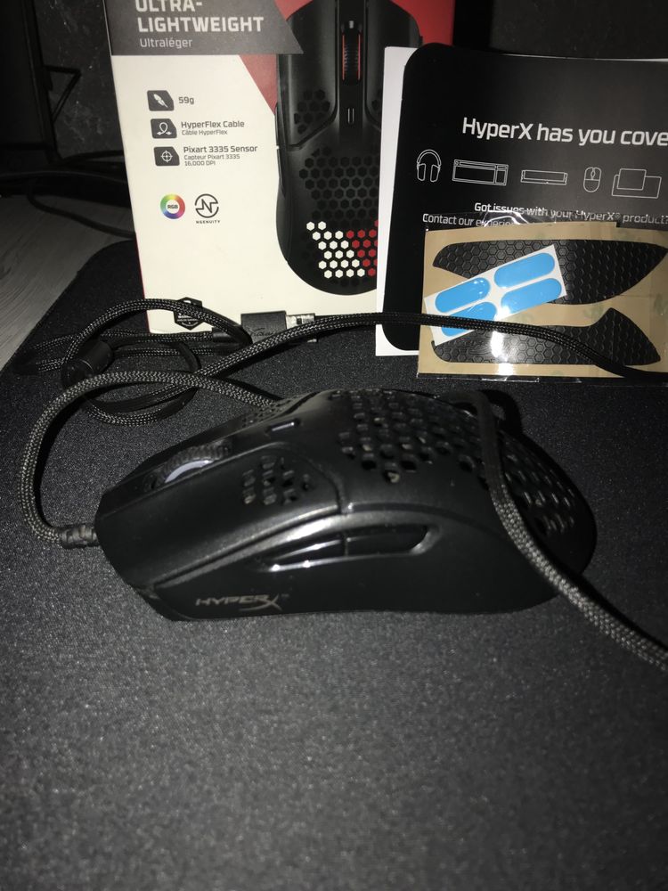 Мышка hyperx pulsefire Haste