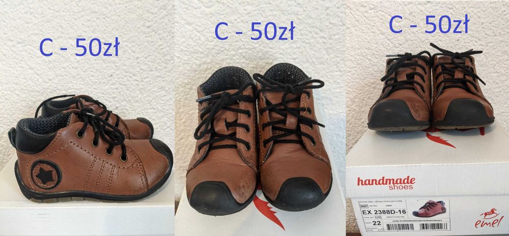 Buty zimowe, trapery, sandały, emel, GEOX nr 22, 23, 24, 25 jak nowe!
